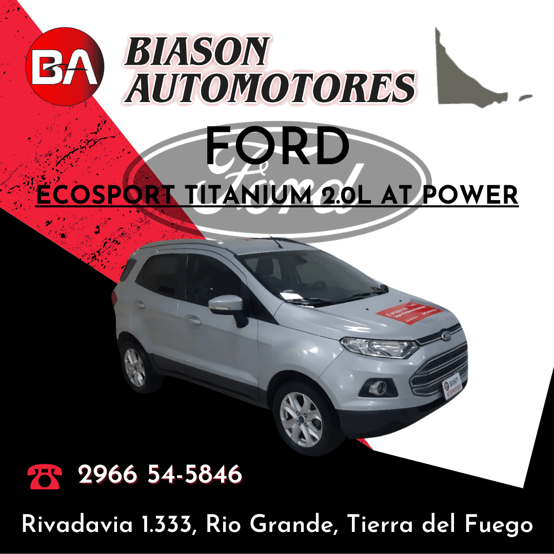 Ford ECOSPORT TITANIUM 2.0L AT POWER